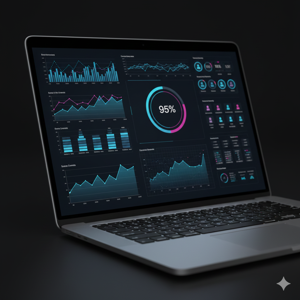 Data analytics dashboard